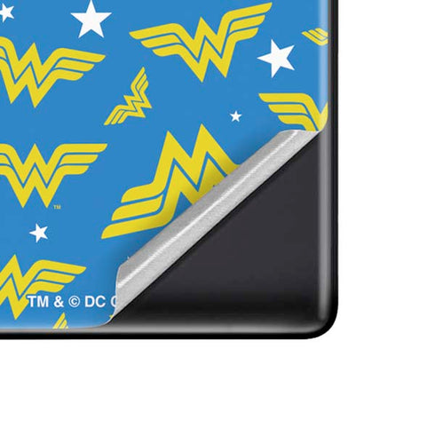 DC Comics Wonder Woman Logo Pattern Google Pixel 6 Pro Skin